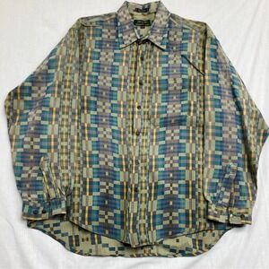 Colours Alexander Julian Men's Long Sleeve Shirt Size XL/TG